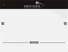 Tablet Screenshot of destaque.art.br